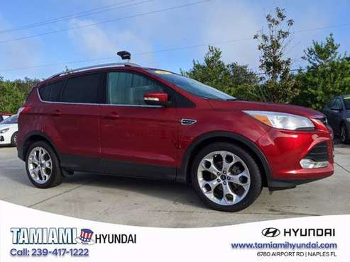 2015 Ford Escape Red Best Deal!!! - cars & trucks - by dealer -... for sale in Naples, FL