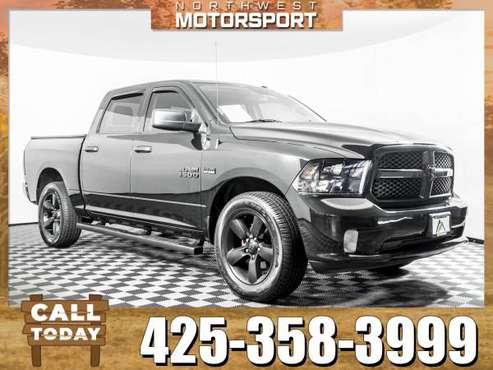 *SPECIAL FINANCING* 2017 *Dodge Ram* 1500 Black Express 4x4 for sale in Everett, WA