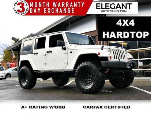 2010 Jeep Wrangler Unlimited Sahara 4X4 LIFTED SUPER NICE SUV 4WD for sale in Beaverton, OR