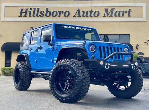 2012 Jeep Wrangler Unlimited Sport*Lifted*37" tires*Clean Carfax* -... for sale in TAMPA, FL