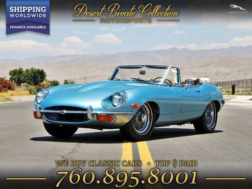 1969 Jaguar E Type xke Roadster FOR SALE. Trades Welcome! for sale in Palm Desert, NY