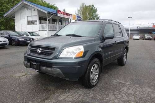 2004 Honda Pilot EX L 4DR 4WD SUV W/LEATHER - - by for sale in Everett, WA