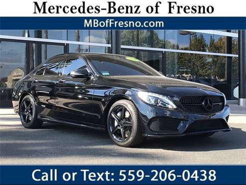 2018 Mercedes-Benz C-Class C 43 AMG 1-Owner - Certified MB Only 10k... for sale in Fresno, CA