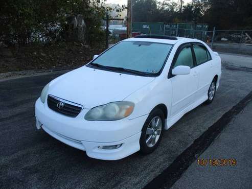 2006 TOYOTA COROLLA S for sale in Pittsburgh, PA