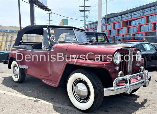1948 Willys Jeepster Phaeton Survivor - cars & trucks - by dealer -... for sale in Los Angeles, CA