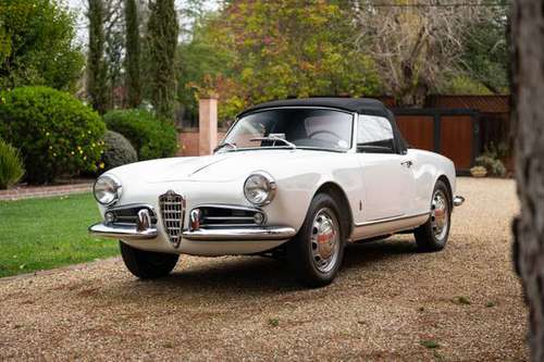 1957 Alfa Romeo Giulietta Spider 1 3 - Concours Resto - As New for sale in San Francisco, CA