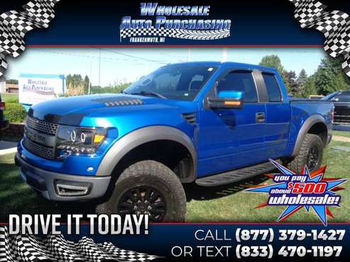 2010 Ford F-150 4WD SuperCab 133 SVT Raptor - - by for sale in Frankenmuth, MI