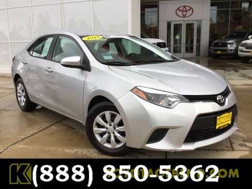 2014 Toyota Corolla Classic Silver Metallic Awesome value! for sale in Bend, OR