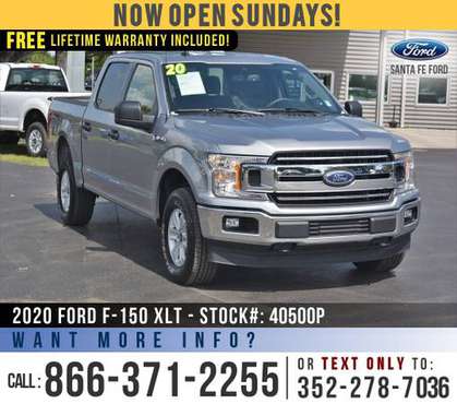 2020 FORD F150 XLT 4WD *** FordPass Connect, Bed Liner, Camera *** -... for sale in Alachua, FL