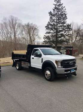 2019 Ford F550 XLT 4x4 dually dump for sale in Oakdale, CT