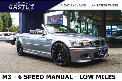 2004 BMW 3 Series M3 Convertible - - by dealer for sale in Lynnwood, OR