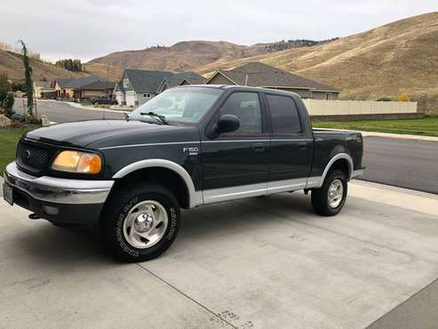 2001 Ford F-150 4WD F150 Lariat 4dr SuperCrew Lariat Truck - for sale in Wenatchee, WA