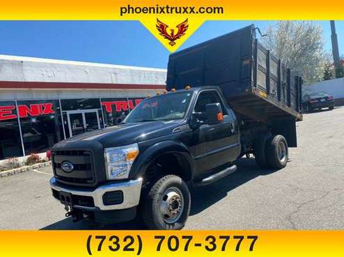 2016 Ford F-350 f 350 f350 super duty FLATBED RACK DUMP W NEW SIDES! for sale in south amboy, NJ
