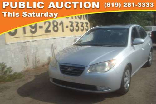 2007 Hyundai Elantra Public Auction Opening Bid - cars & trucks - by... for sale in Mission Valley, CA