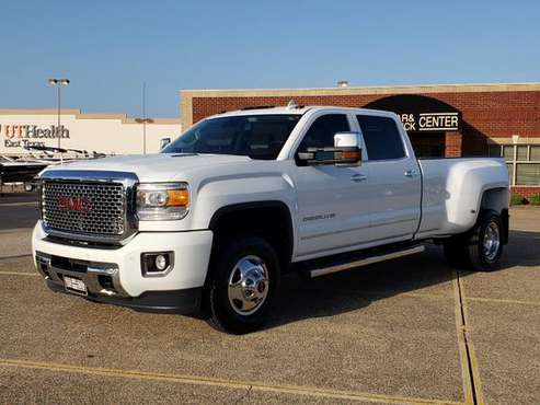 2015 GMC SIERRA 3500HD: Denali · Crew Cab · 4wd · Diesel · 35k miles for sale in Tyler, TX