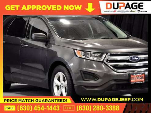 190/mo - 2017 Ford Edge SE - - by dealer - vehicle for sale in Glendale Heights, IL