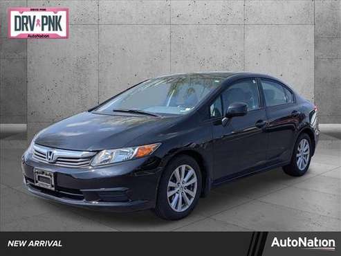 2012 Honda Civic EX-L SKU: CH506635 Sedan - - by dealer for sale in Knoxville, TN