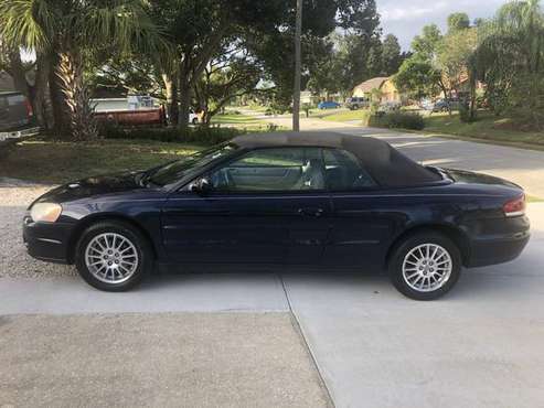 2005 CHRYSLER SEBRING CONVERTIBLE WITH/84000 MILES - cars & trucks -... for sale in Edgewater, FL