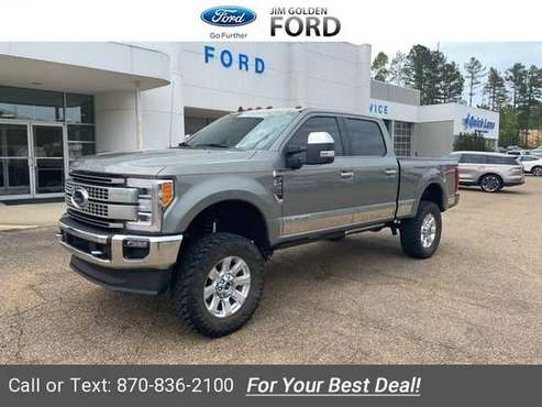 2019 Ford F 250 Super Duty pickup Gray - - by dealer for sale in Camden, AR