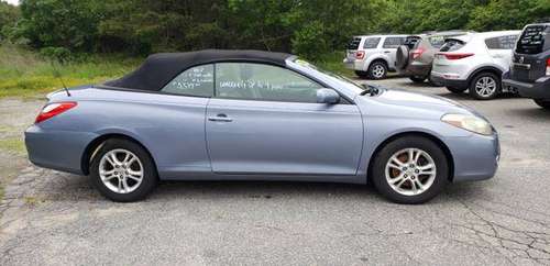 2007 TOYOTA CAMRY SOLARA SE CONVERTIBLE for sale in Hyannis, MA
