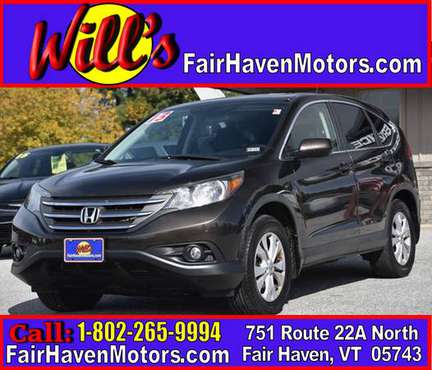 2013 HONDA CRV EX SUV AWD! LOW MILES!!! DL027051 for sale in FAIR HAVEN, VT