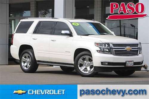 2015 Chevrolet Chevy Tahoe LTZ - - by dealer - vehicle for sale in Paso robles , CA