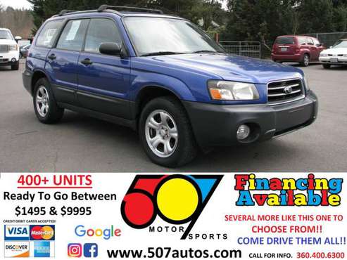 2003 Subaru Forester 4dr 2 5 X Auto - - by dealer for sale in Roy, WA