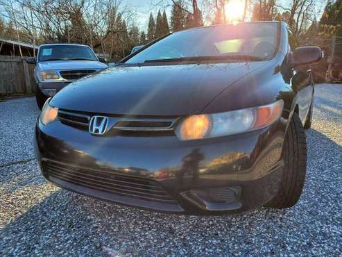 2007 Honda Civic LX Coupe - cars & trucks - by dealer - vehicle... for sale in Grass Valley, CA
