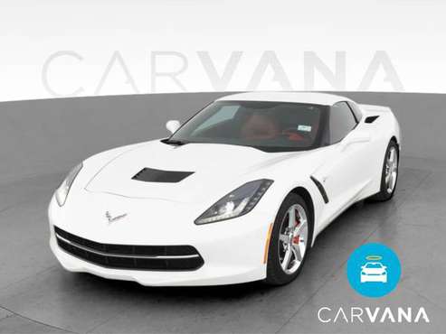2014 Chevy Chevrolet Corvette Stingray Coupe 2D coupe White -... for sale in Palmdale, CA