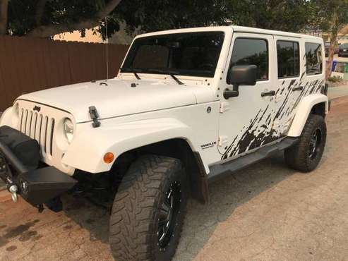 2015 Jeep Wrangler Unlimited Sahara Sport 4x4 - cars & trucks - by... for sale in Oceanside, CA