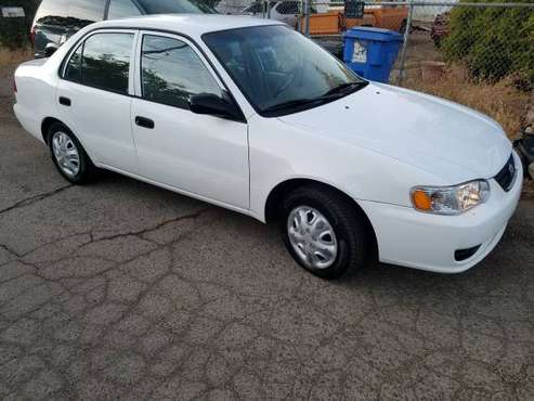 2001 Toyota Corolla only 20,000 original miles for sale in Chico, CA