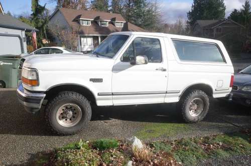 92 Bronco - cars & trucks - by owner - vehicle automotive sale for sale in Bothell, WA