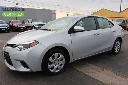 2016 TOYOTA COROLLA LE***GAS SAVER***LOW MILES***CLEAN CARFAX*** -... for sale in Sacramento , CA