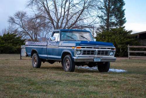 1977 Ford F250, 4x4 - cars & trucks - by owner - vehicle automotive... for sale in Fort Collins, CO
