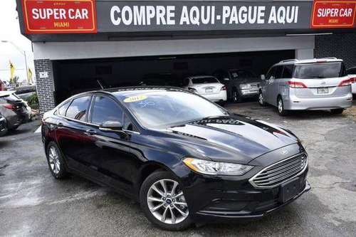 2017 Ford Fusion SE Sedan 4D BUY HERE PAY HERE - - by for sale in Miami, FL
