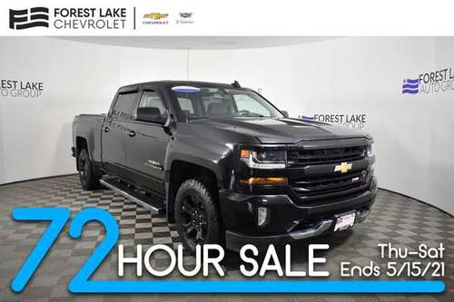 2016 Chevrolet Silverado 1500 4x4 4WD Chevy Truck LT Crew Cab - cars for sale in Forest Lake, MN