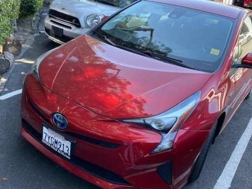 2017 Toyota Prius Two hatchback Red - - by dealer for sale in Palo Alto, CA