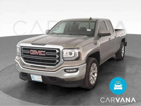 2017 GMC Sierra 1500 Double Cab SLE Pickup 4D 6 1/2 ft pickup Brown... for sale in Naples, FL