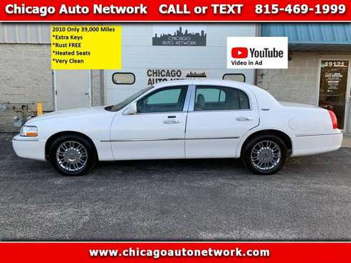 2010 Lincoln Town Car Signature Limited 39K Low Miles Clean towncar... for sale in Mokena, MI