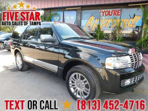 2010 Lincoln Navigator 4d SUV RWD AS LOW AS 1500 DOWN! W,A,C AS LOW... for sale in TAMPA, FL
