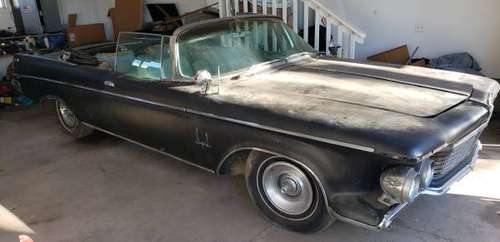 1963 CHRYSLER IMPERIAL CROWN CONVERTIBLE 1 OF 531 RARE $12,900 -... for sale in Rush City, MN
