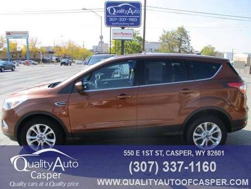 2017 FORD ESCAPE SE - SUV - cars & trucks - by dealer - vehicle... for sale in Casper, WY