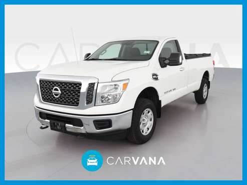 2017 Nissan TITAN XD Single Cab SV Pickup 2D 8 ft pickup White for sale in Pittsburgh, PA