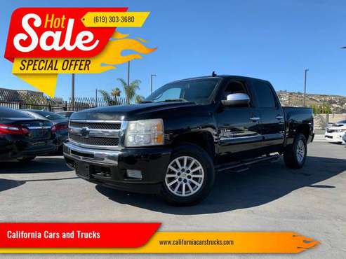 2011 Chevrolet Chevy Silverado 1500 LT 4x2 4dr Crew Cab 5 8 ft SB for sale in Spring Valley, CA