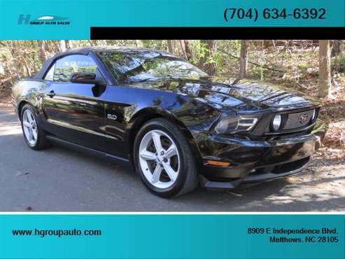2012 Ford Mustang GT 5.0 Convertible *VIRT VIDEO* FREE WARRANTY*... for sale in Matthews, NC