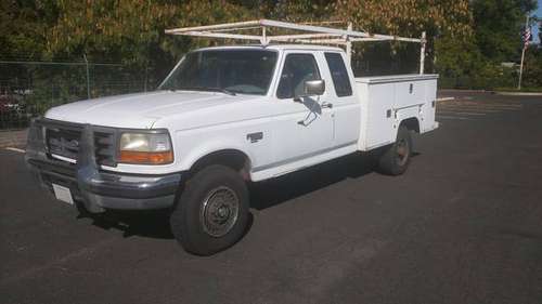 1994 Ford F250 XL 4x4 Diesel Extended Cab with Utility Body for sale in Stockton, CA