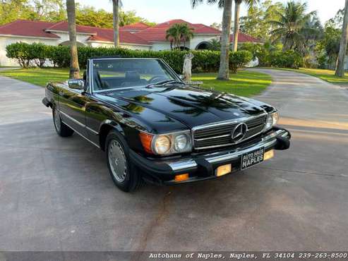 1989 Mercedes Benz 560SL Convertible - - by dealer for sale in NAPLES, AK