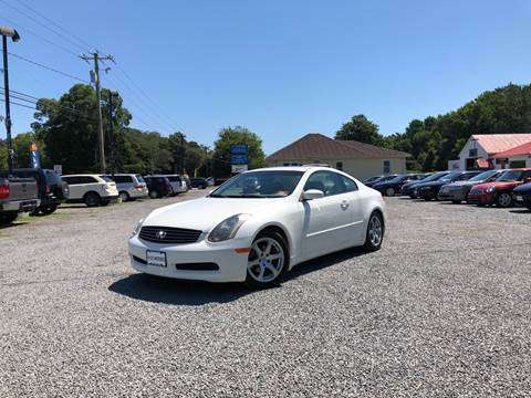 *2004 Infiniti G35- V6* 1 Owner, Clean Carfax, Leather, Sunroof for sale in Dover, DE 19901, MD