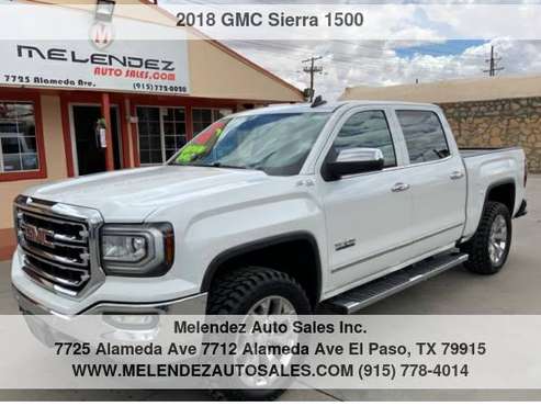 2018 GMC Sierra 1500 4WD Crew Cab 143 5 SLT - - by for sale in El Paso, TX