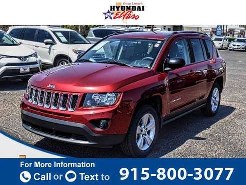 2016 Jeep Compass Sport suv Deep Cherry Red Crystal for sale in El Paso, TX